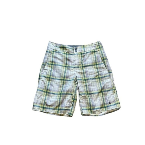 Columbia Swim Trunks Mens Size 32 Plaid Board Shorts Bathing Suit Swim Beach - Picture 1 of 12